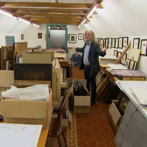 Museum Møhlmann is versterkt, honderden schilderijen kunnen weer aan de muur